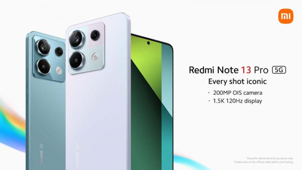Xiaomi скоро начнёт глобальные продажи смартфонов Redmi Note 13, Note 13 Pro и Note 13 Pro 5G