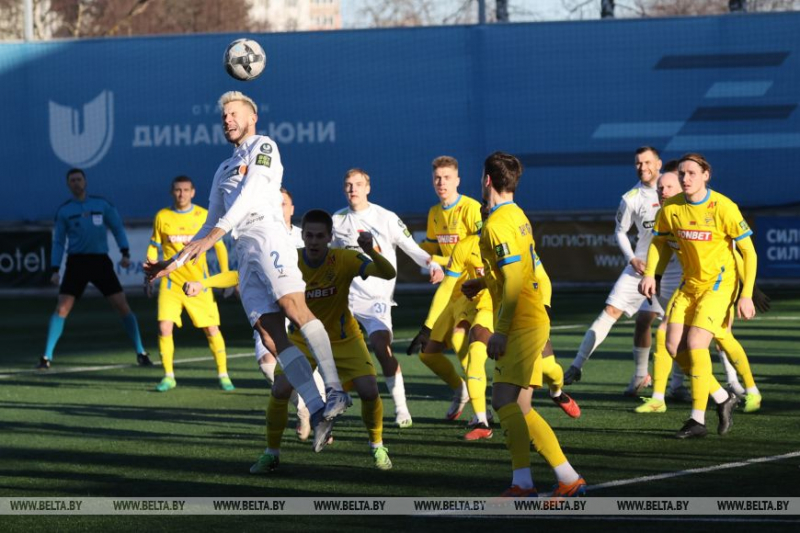 Минское "Динамо" пробилось в 1/2 финала Кубка Беларуси по футболу