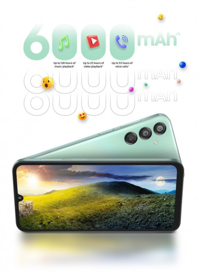 Samsung представила 200-долларовый смартфон Galaxy F15 с экраном AMOLED, 50-Мп камерой и батареей на 6000 мА·ч