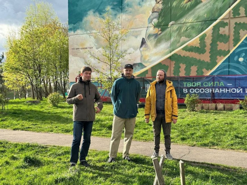 Первый в Беларуси эко-мурал появился в Витебске. Какая идея?