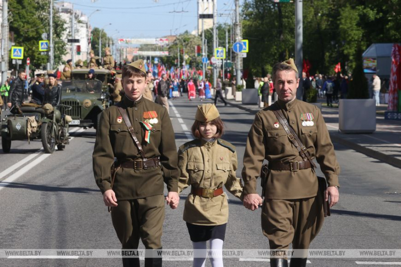 ФОТОРЕПОРТАЖ: В Беларуси празднуют День Победы (ОБНОВЛЯЕТСЯ) 3