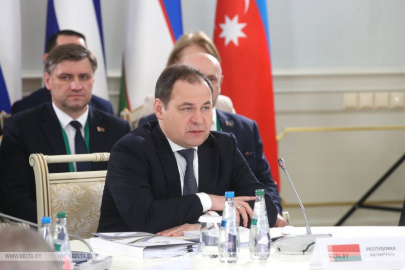 Головченко принимает участие в заседании Евразийского межправсовета в расширенном составе
