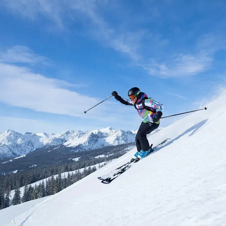 Картинка горнолыжника