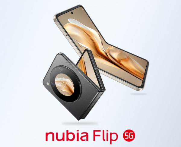 Представлен самый дешёвый смартфон-раскладушка с гибким экраном — nubia Flip 5G