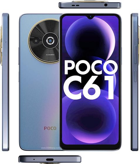 Xiaomi представила смартфон Poco C61 — за $90 он предложит 90-Гц экран, чип Helio G36 и батарея на 5000 мА·ч